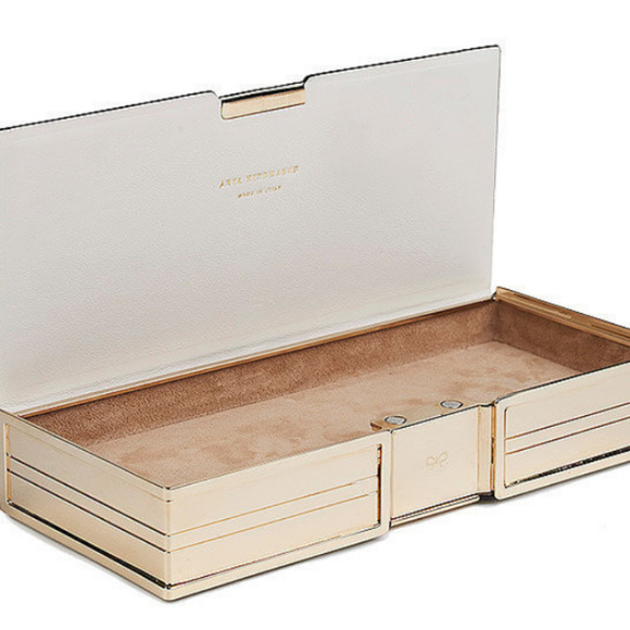 Anya Hindmarch Stickered-Up Pencil Case Clutch - Picture 3 of 8